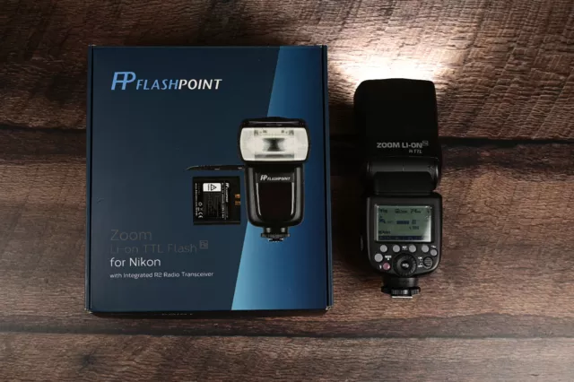 Flashpoint Zoom Li-ON R2 TTl Nikon Flash (Godox V860II Nikon)