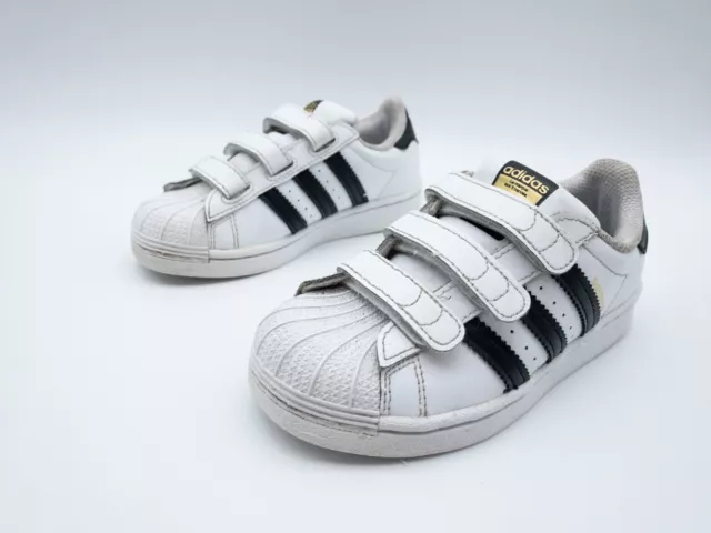 adidas Superstar Kinder Sneaker Freizeitschuh Halbschuh Gr. 30 EU Art. 6847-10