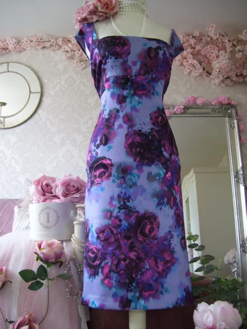 NEW MONSOON SIZE 14 EMBELLISHED Sequin MIDI DRESS BNWT