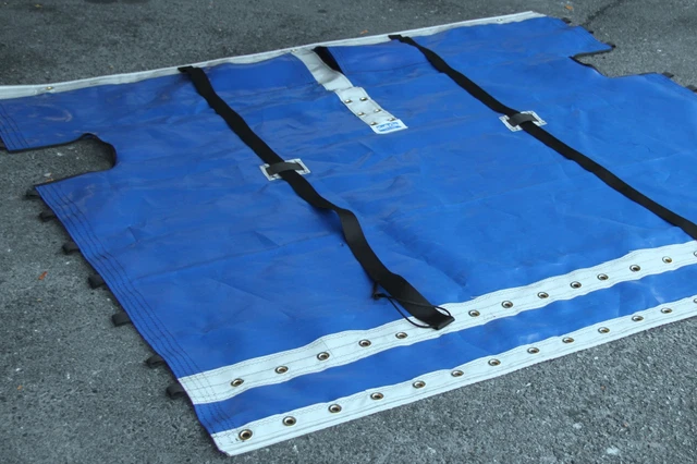 Prindle 18 Trampoline Blue Mesh With Vinyl tough wrap tramp (Color Options)