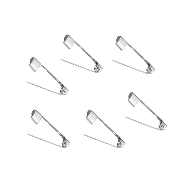 200 piezas pasador de seguridad tela de coser broche aleación de botones broche broche de tela