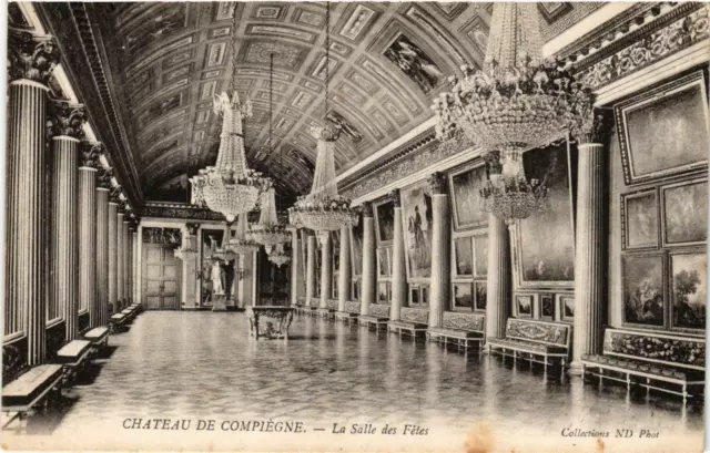 CPA Compiegne- Le Chateau, La Salle des Fetes FRANCE (1009135)