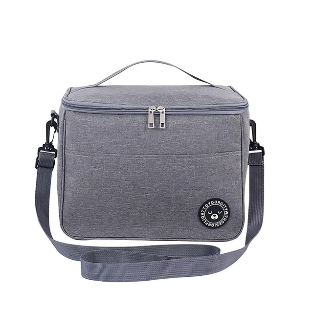 Trueché 8L Borsa Frigo Zaino Termico, Termica Piccola Borsetta Porta Pranzo Borsa Termica Bambini - Contenitore Termico per Alimenti Caldi, Porta Pranzo Bambini Scuola Panda Ciambella