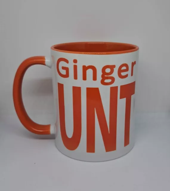 Rude Ginger Acunt Mug Coffee Rude Funny Cheeky Present Birthday Gift Novelty Cup