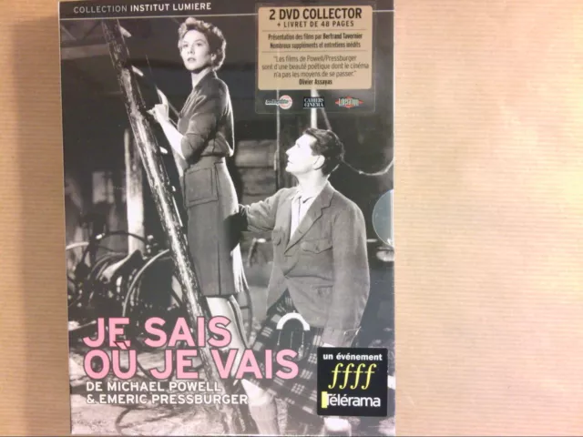 Rare Coffret Collector 2 Dvd / Je Sais Ou Je Vais / Michael Powell / Neuf Cello