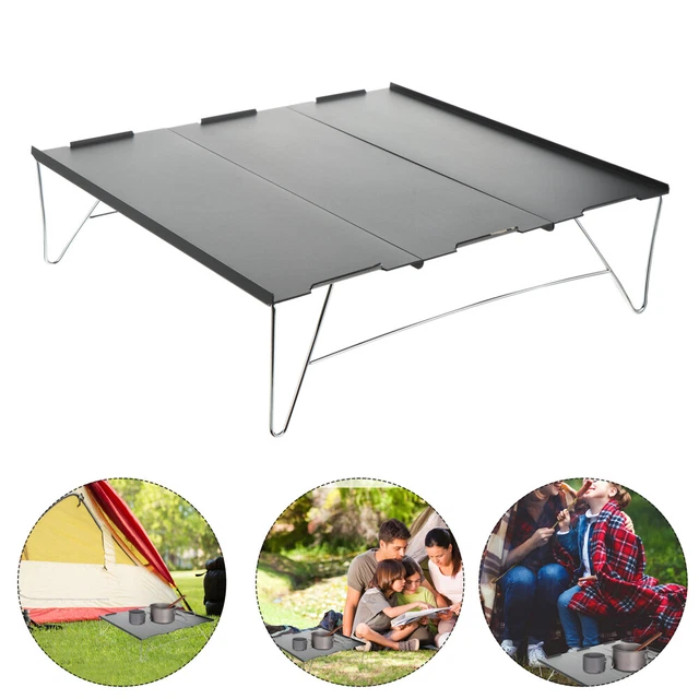 Table Camping Naturehike Ultralégère - 1kg Seulement - Portance 50kg - Aluminium Pliable Vert