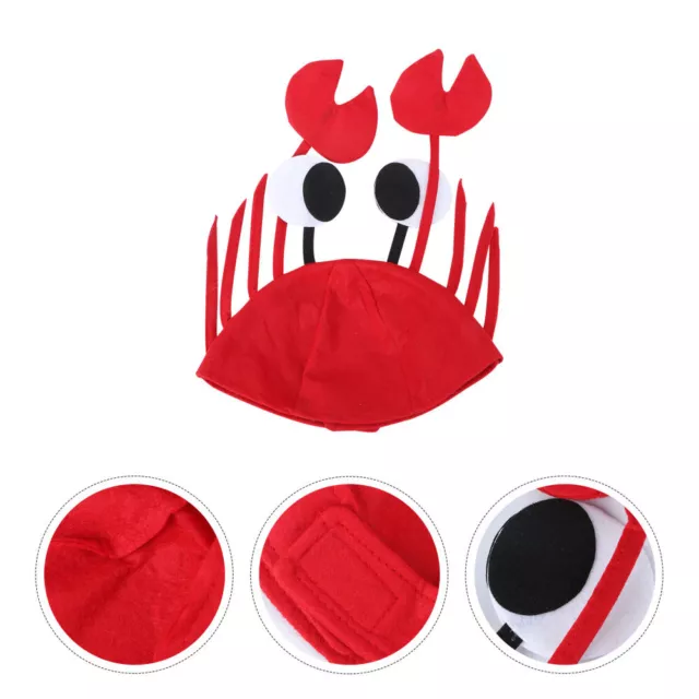 FUNNY LOBSTER HAT with Claws Cap - Party Costume Hair Accessory £9.38 ...