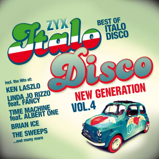 CD ZYX Italo Disco New Generation 4 D'Artistes Divers 2CDs