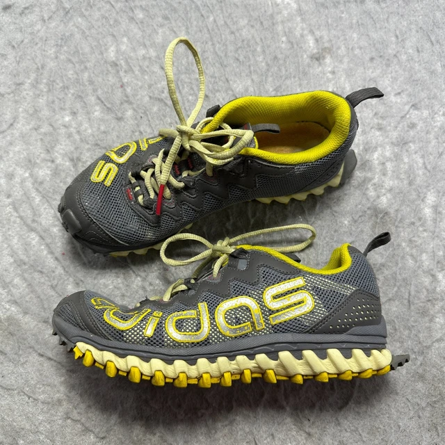 ADIDAS VIGOR TR III 3 Gray Yellow Trail Running Hiking Shoes Size 10 G66062  Wmen $39.97 - PicClick