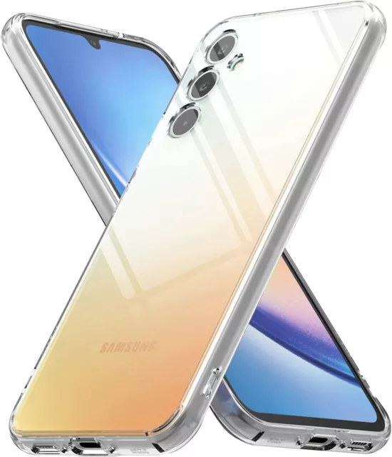Handy Hülle für Samsung Galaxy A34 5G ULTRA DÜNN Schutzhülle Silikon weiche TPU