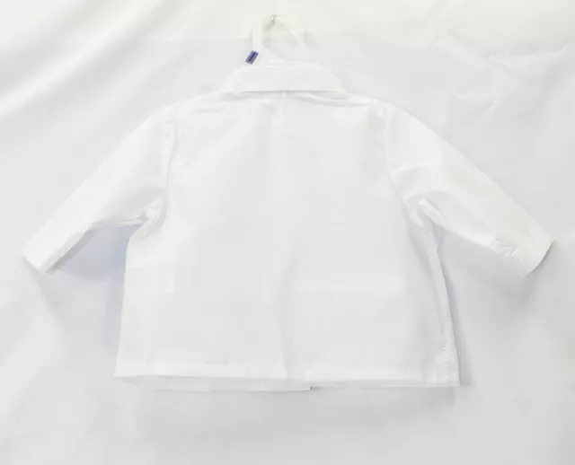 4PC Lauren Madison Baby Boys Baptism Christening Tuxedo Set, White, 9M - 12M,NwT 2