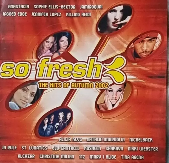 SO FRESH : The hits of Autumn 2002 CD (BMG, 2002) Free Post