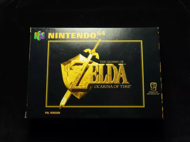 Nintendo 64 N64 PAL Game boxed complete: Zelda Ocarina of Time (The Legend of)