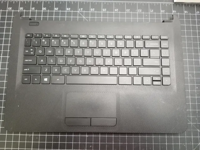 HP 14-AC Series 14" Palmrest Touchpad W/ Keyboard 1510B1782701 813513-001 #md828
