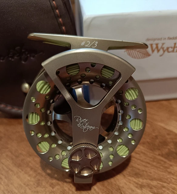WYCHWOOD RIVER & Stream Fly Reel - Gunmetal or NEW BLACK Colour