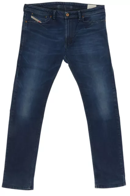 Diesel Shioner Herren Jeans Hose W34 L32 34/32 blau dunkelblau stone slim skinny