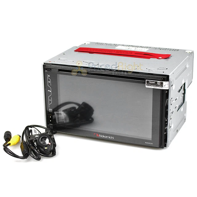 Nakamichi 6.2" 2-DIN Receiver with Bluetooth Camera & DVD Package NA3020/NC5L