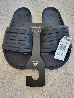 adilette boost slides triple black