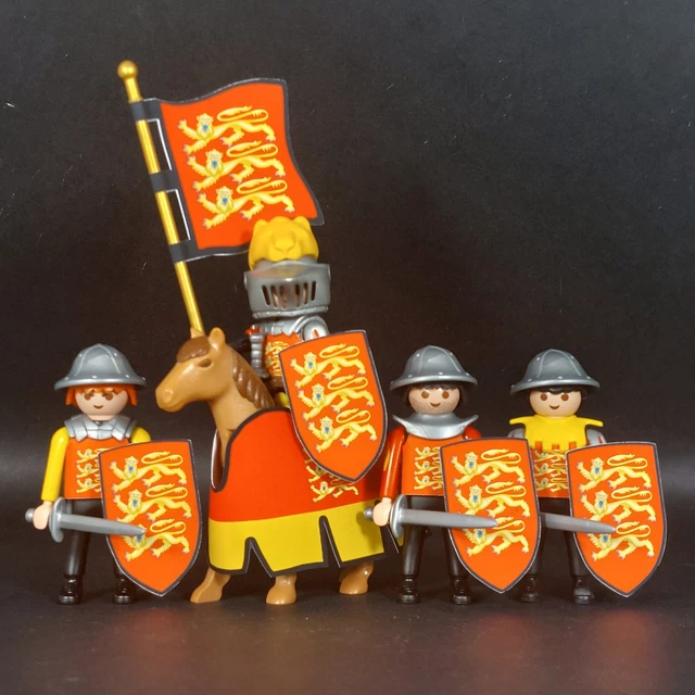 Figurine Playmobil Chevalier Customisé - Personnage Unique Et Personnalisé