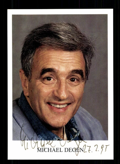 MICHAEL DEGEN AUTOGRAMMKARTE Original Signiert BC 201956 EUR 4,99
