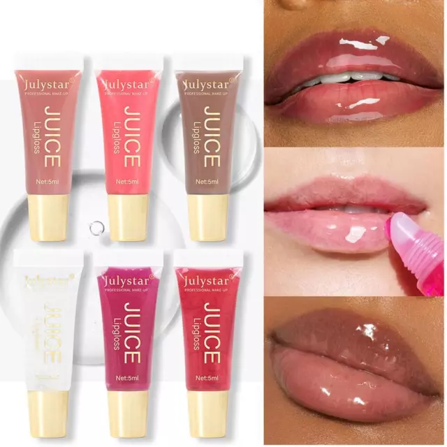Mirror Lip Gloss Moisturizing Lip Oil Gloss Transparent Plumping Lip Gloss H1C5