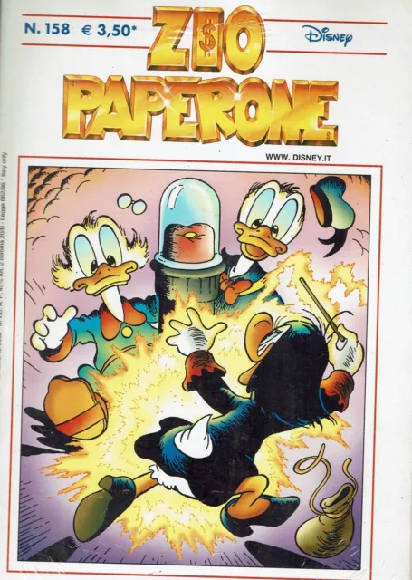 Zio Paperone n. 158 blisterato con allegato di Carl Barks ed.Walt Disney FU14