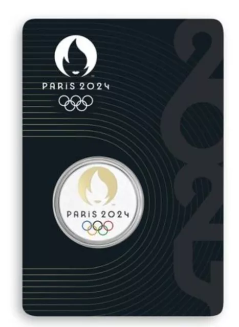 Blister Medaille Touristique Monnaie de Paris 2024 Embleme Olympique 2021