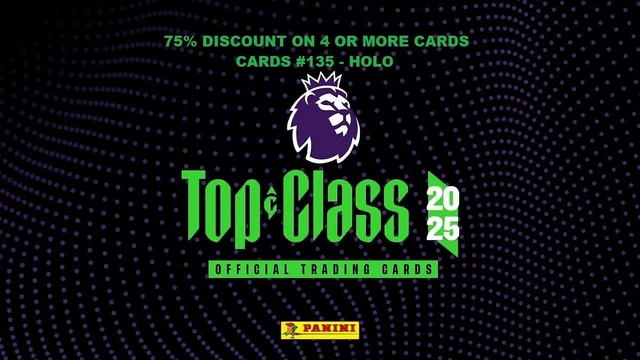 thumbnail image 2 of Panini FIFA Top Class 2025 – Holo Giant Insert, Limited Edition Special Card 2 of 4