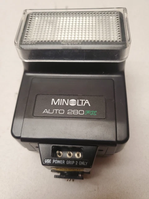 Konica Minolta Auto Electroflash 280 PX Shoe Mount Flash for  Konica Minolta