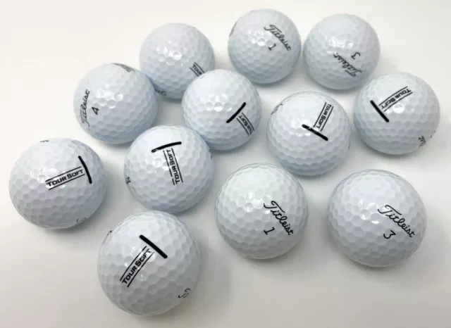 Titleist Golfbälle Tour Soft  neu 1 Dutzend keine Lakeballs