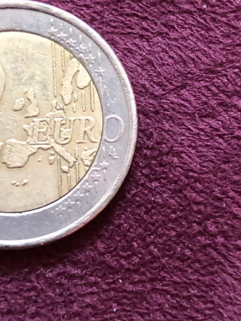 2 EURO Münze Fehlprägung mit Buchstabe S Griechenland 2002 Rarität