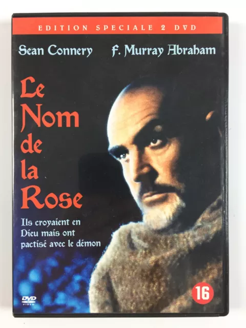 LE NOM DE LA ROSE / [SEAN CONNERY] COFFRET COLLECTOR 2 DVD NEUF SOUS  BLISTER VF