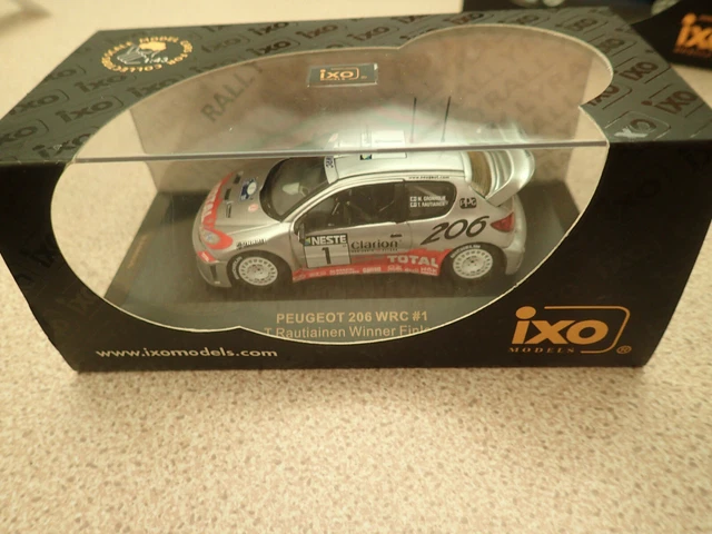 IXO 1/43 Peugeot 307 WRC n°5 Rallye Finlande 2004