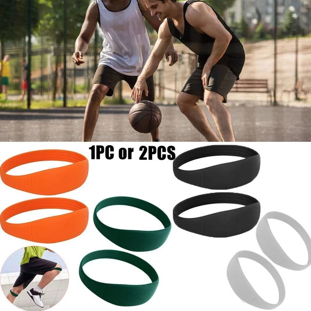 SILICONE PATELLA KNEE Strap Fixed Protection Knee Sports Support Band ...