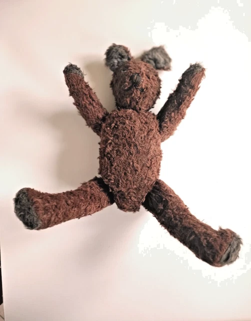 Peluche Ours Playskool Vintage - 33 Cm - 1979 - Doudou Nounours - Fabriqué Au Royaume-Uni
