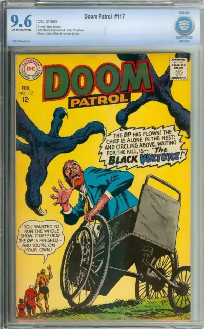 Doom Patrol #117 Cbcs 9.6 Ow/Wh Pages