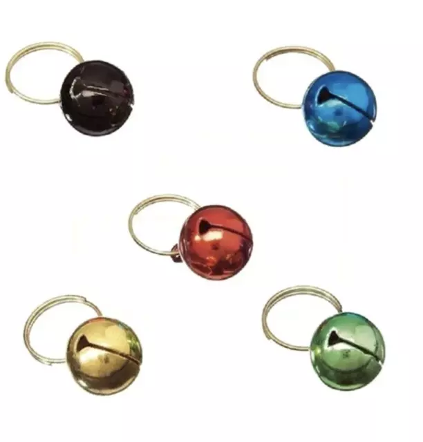 6 x cloche de sécurité en métal Trixie pour collier de chat tintement fort sauver oiseaux/faune 2