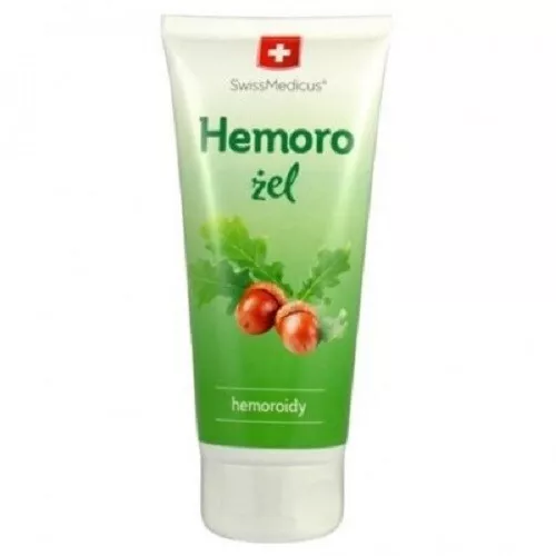 SwissMedicus Hemoro Gel - 200 ml Hemoro gel para piel con hemorroides