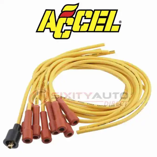 ACCEL Spark Plug Wire Set for 1954-1956 Ford Mainline 3.9L 4.2L 4.4L 4.8L ne