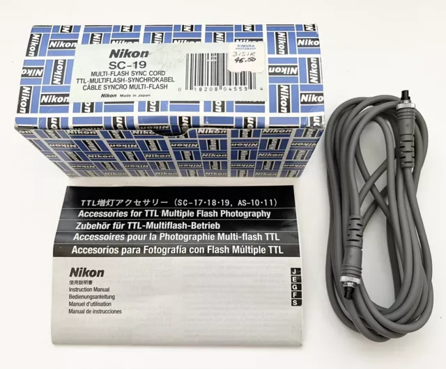 Nikon SC-19 TTL Multi-flash Sync Cord