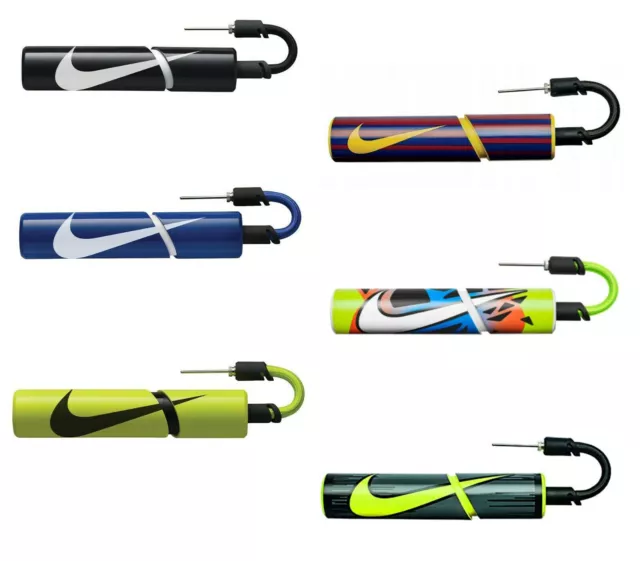 Nike Essential Hinchador Bomba con Manguera Sport de Aire Fútbol Pelota Sentado