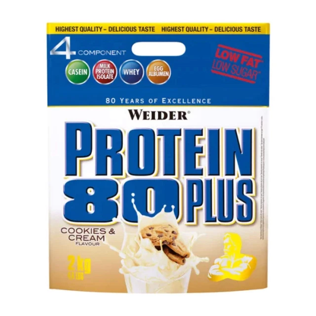 (48,98 EUR/kg) Weider Protein 80 Plus 2000g div. Geschmacksrichtungen Fettabbau