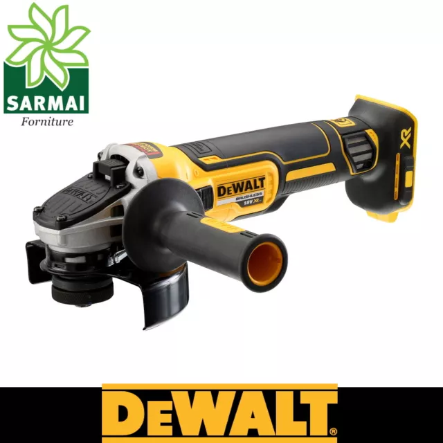 Smerigliatrice angolare 125mm 18V BRUSHLESS solo corpo DeWALT DCG405N