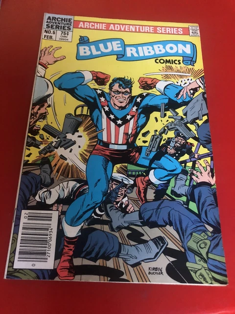 Blue Ribbon Comics #5 Archie Adventure 1984 Jack Kirby Lancelot Strong