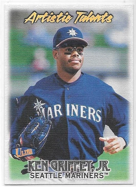 KEN GRIFFEY JR 1998 Fleer Ultra Talents Artistiques 1 Seattle Mariners