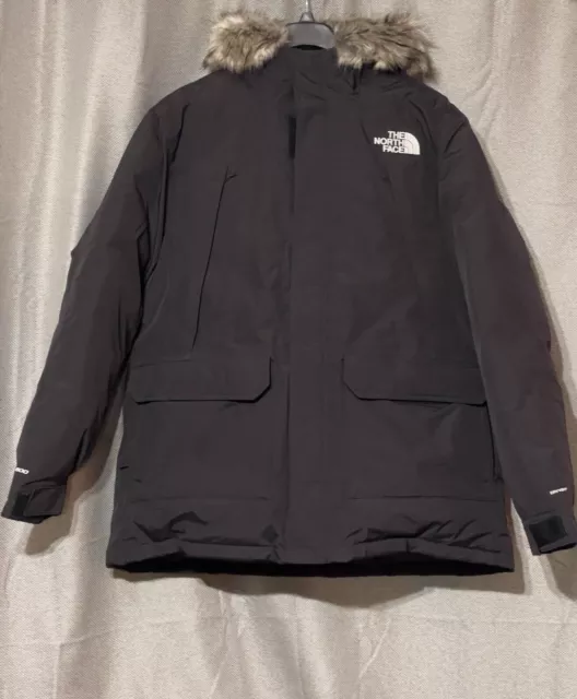 New Mens The North Face McMurdo 600-Down Parka Jacket - Black Size XXL MSRP $400