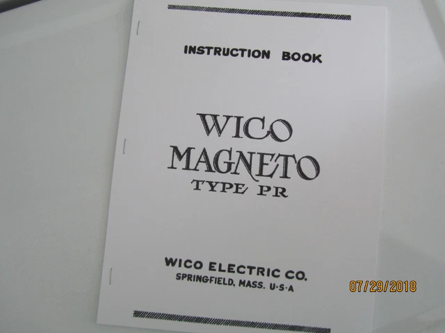 thumbnail interactive-video image 1 of Wico AH Magneto Spark Plug For Hit & Miss Engines – Includes International LA LB Manual Book 1 of 5