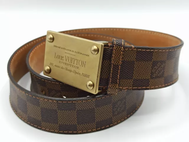 CINTURA LOUIS VUITTON uomo Originale EUR 280,00 - PicClick IT