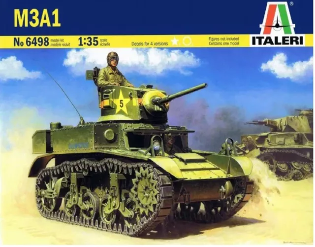 Italeri  1/35 M3A1  #6498   📌Listed in USA📌