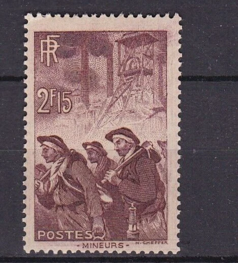 Timbre France 1938 – Collection N° 403, Arc De Triomphe, Neuf Avec Gomme Non Intacte